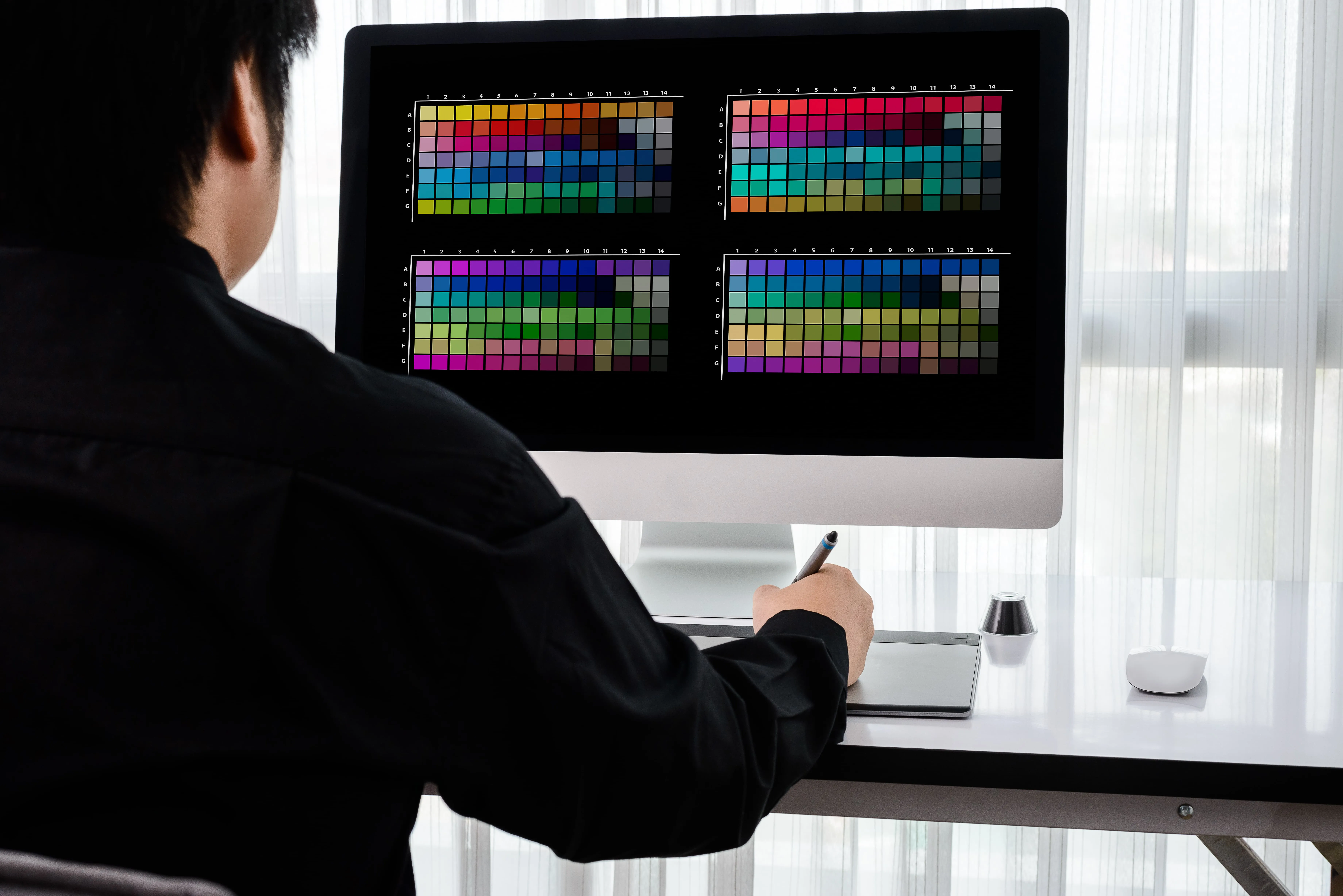 Image about 色彩一致與精修後製