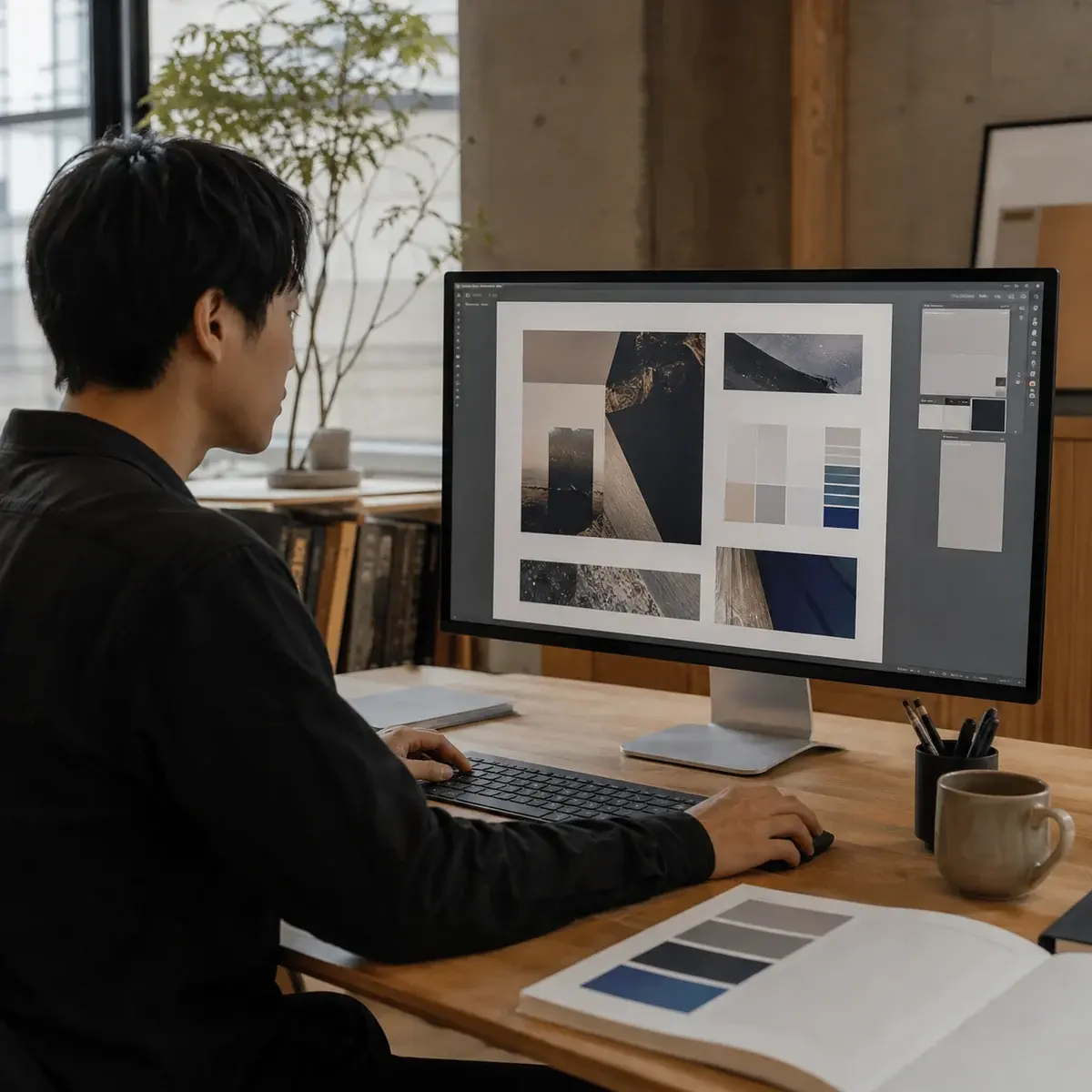品牌視覺設計與 UI 版型服務流程